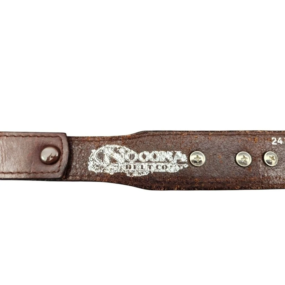 Western Belt Leather Brown Men's Nocona Size 40